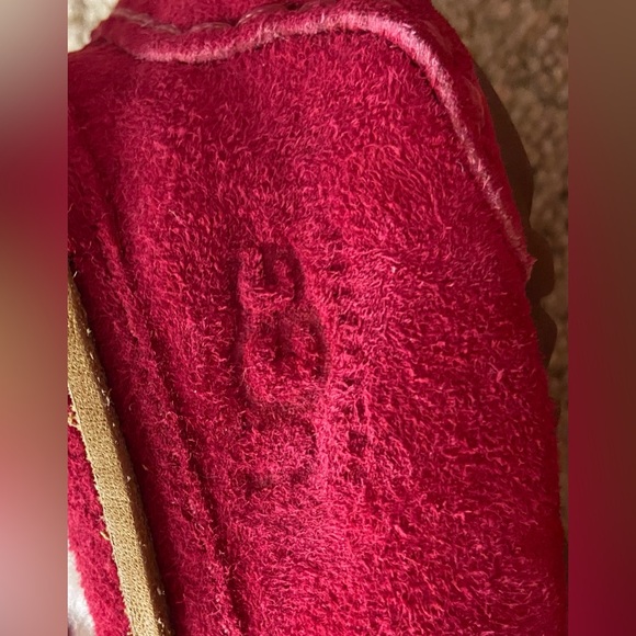 UGG Red Moccasins - Picture 6 of 8